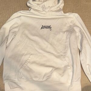 H&M Limited Edition White Eternal Fortune Hoodie